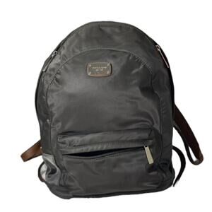 Michael Kors Women's Jet Set Black Large Nylon Backpack